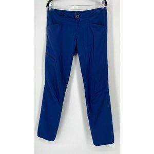 Patagonia RPS Rock Pants Women's Size 8 Hiking Climbing Straight Blue
